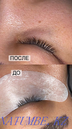 On departure !!Lamination of eyelashes and eyebrows !Eyelash extension ! Almaty - photo 3