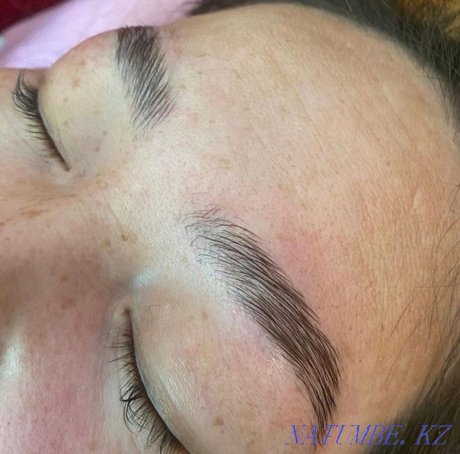 On departure !!Lamination of eyelashes and eyebrows !Eyelash extension ! Almaty - photo 1