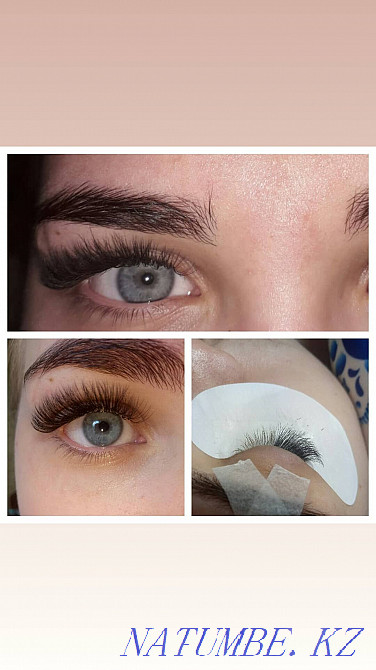 КЖБИ 3000 тенге наращивание ресниц Костанай - изображение 1