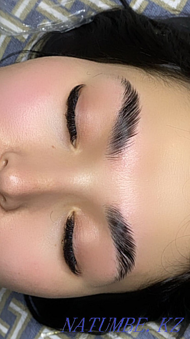Extension, lamination of eyelashes 2500 tg Taraz - photo 1