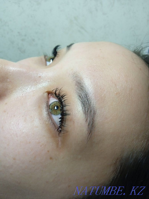 Extension, lamination of eyelashes 2500 tg Taraz - photo 8