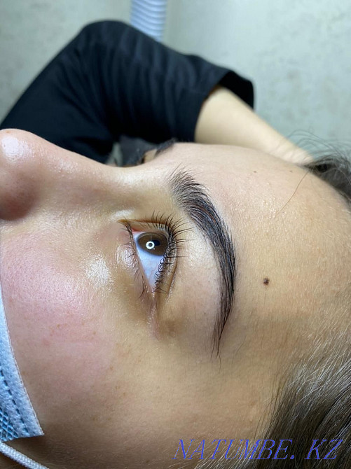 Extension, lamination of eyelashes 2500 tg Taraz - photo 3