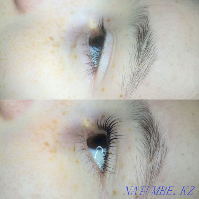 Lamination of eyelashes and eyebrows 5000t Almaty - photo 4