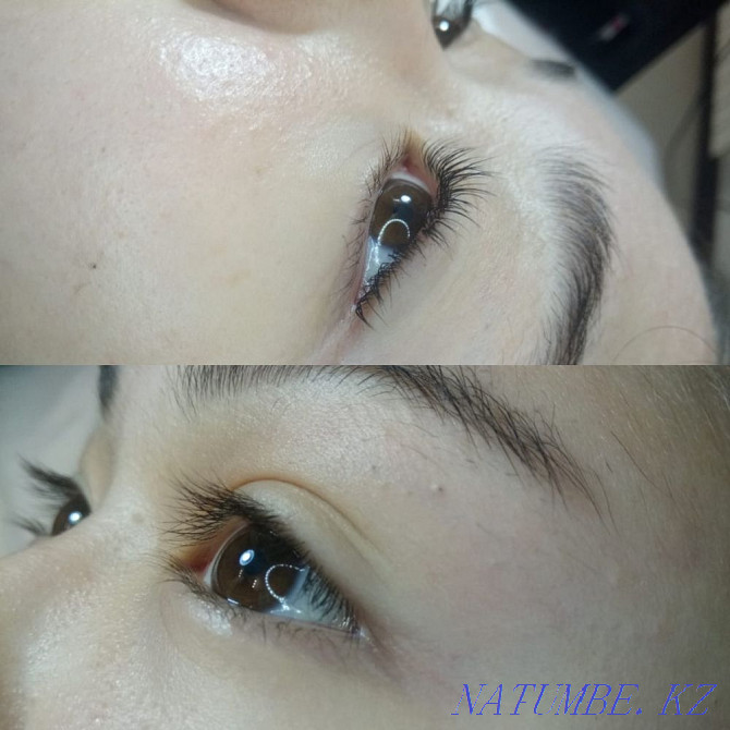 Lamination of eyelashes and eyebrows 5000t Almaty - photo 8