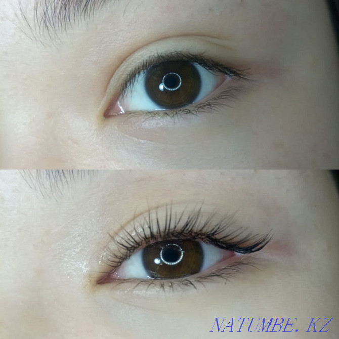 Lamination of eyelashes and eyebrows 5000t Almaty - photo 3