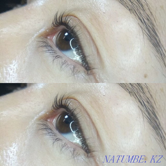 Lamination of eyelashes and eyebrows 5000t Almaty - photo 6