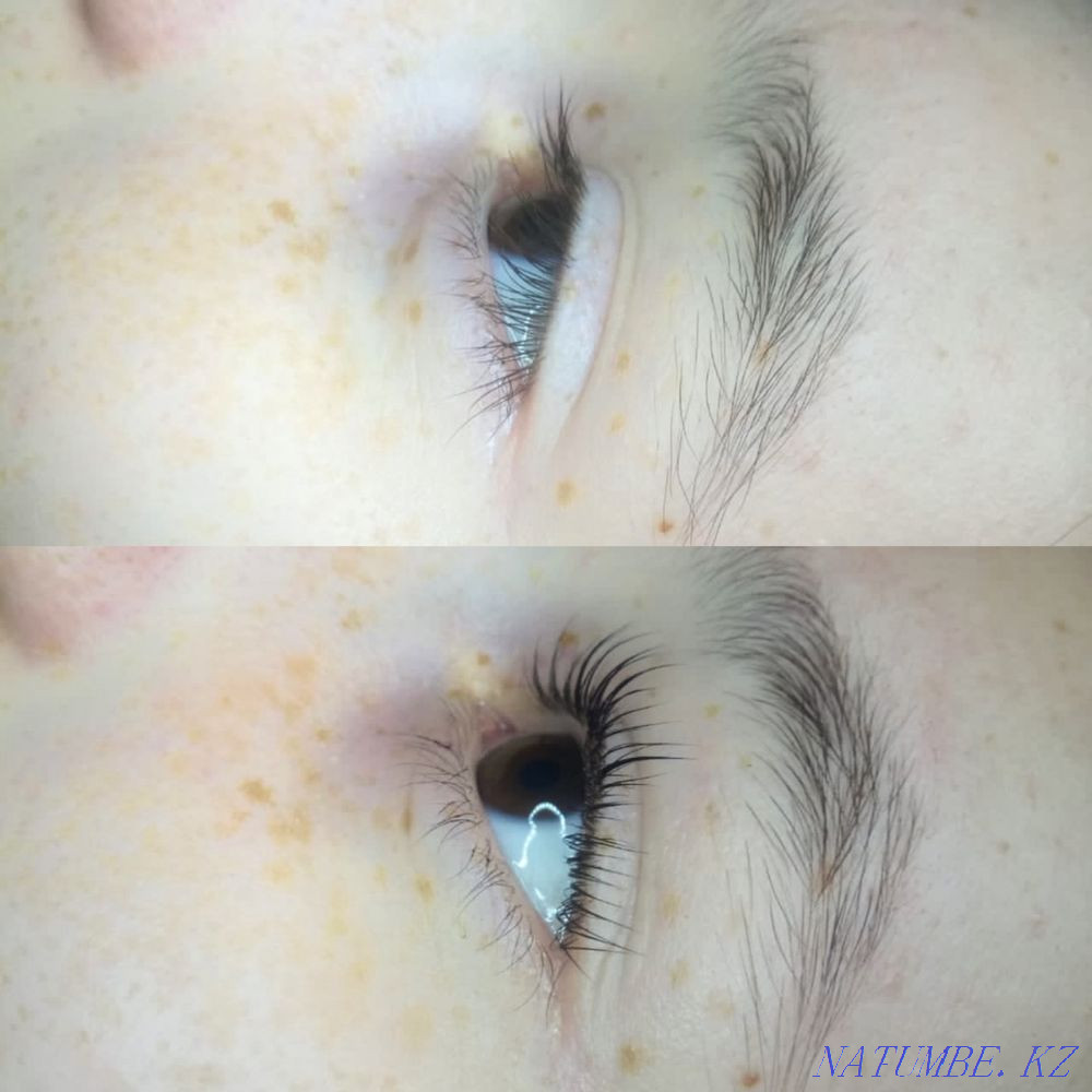 Lamination of eyelashes and eyebrows 5000t Almaty - photo 4