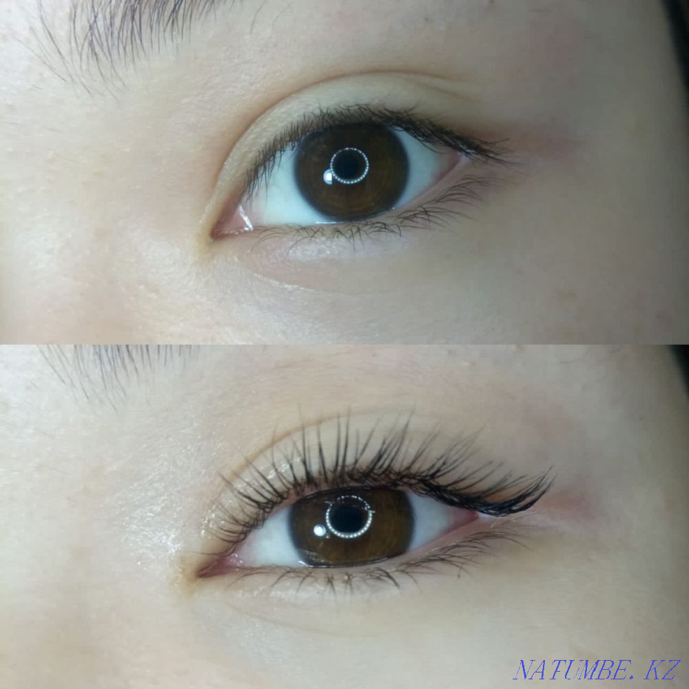 Lamination of eyelashes and eyebrows 5000t Almaty - photo 3
