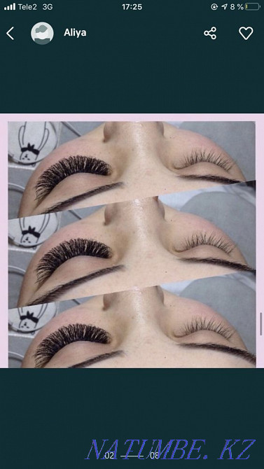 Обучение Наращивание ресниц на дому! Алматы - изображение 1
