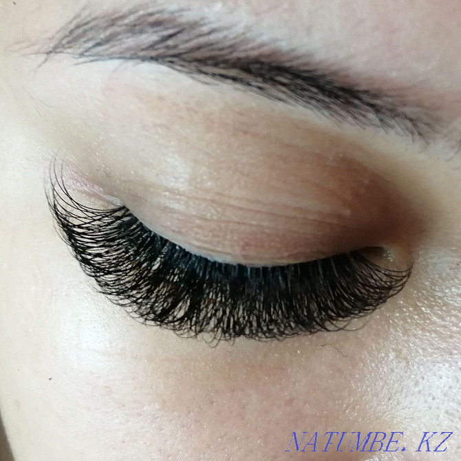 Eyelash extensions at home Almaty - photo 7