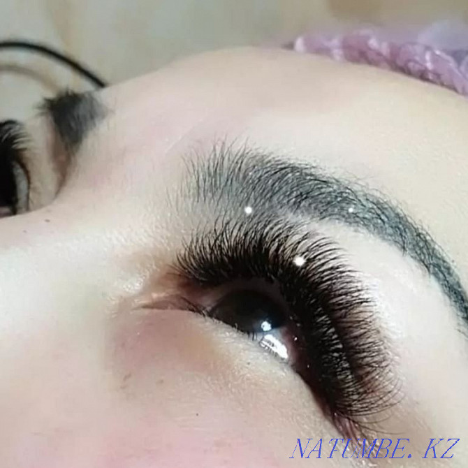 Eyelash extensions at home Almaty - photo 1