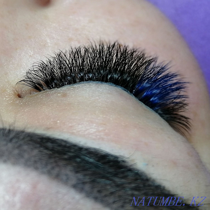 Eyelash extensions at home Almaty - photo 5