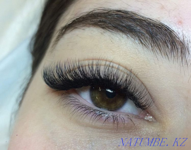 eyelash extensions, home visits Almaty - photo 1