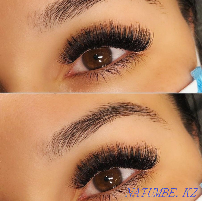 Eyelash extensions with home visits Astana - photo 4