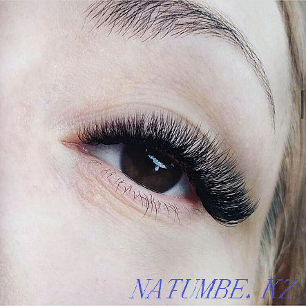 Eyelash extensions with home visits Astana - photo 3