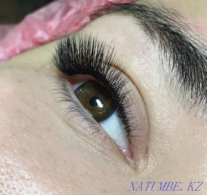 Eyelash extensions with home visits Astana - photo 2