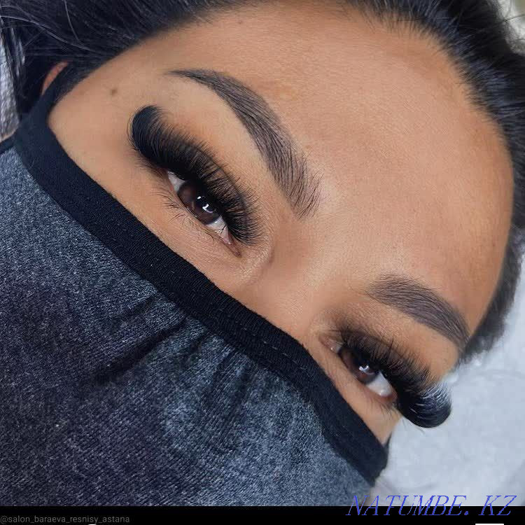 Наращивание ресниц с выездом на дом Астана - изображение 5