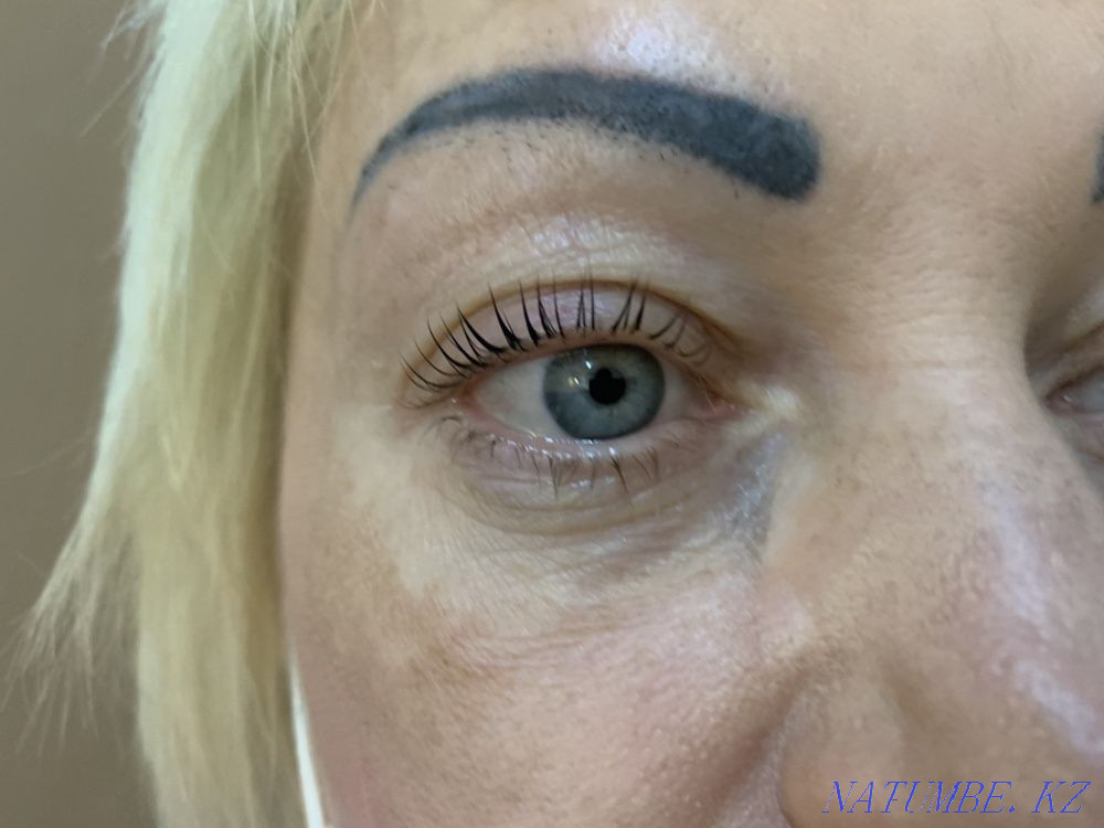 Ламинирование ресниц и бровей, коррекция и покраска бровей Караганда - изображение 3