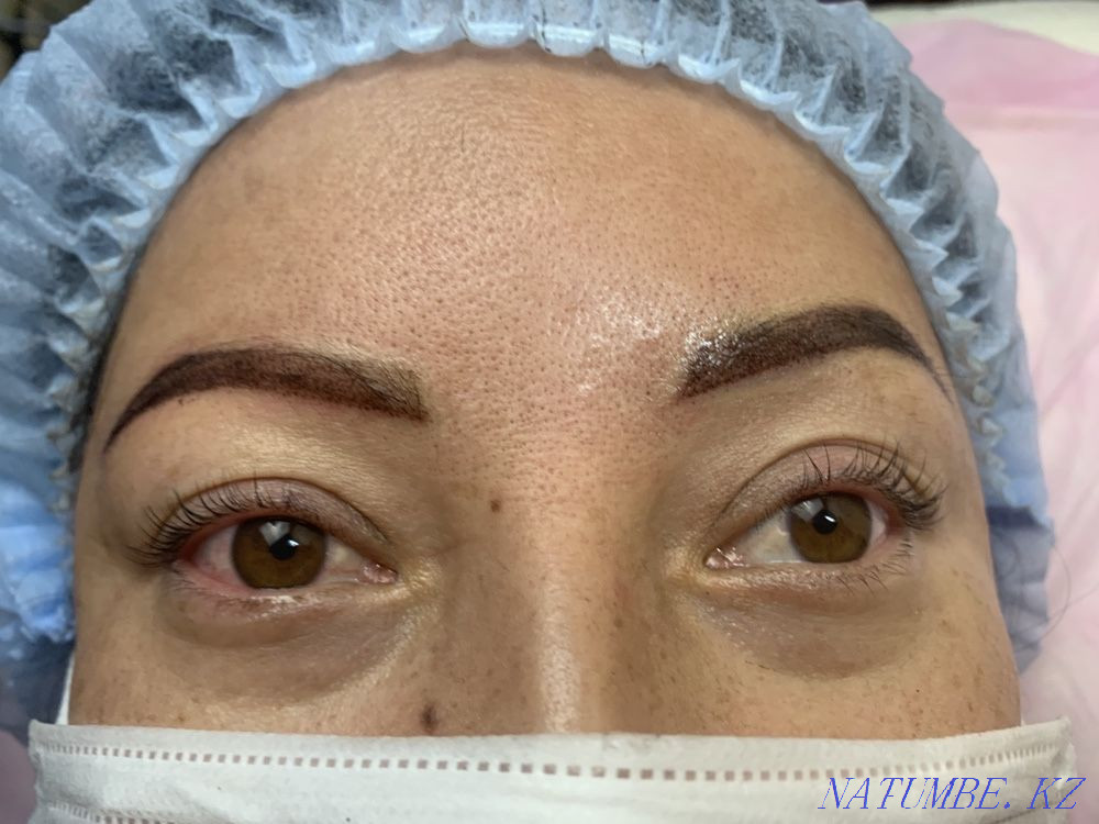 Ламинирование ресниц и бровей, коррекция и покраска бровей Караганда - изображение 5