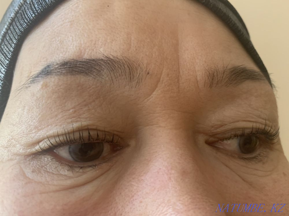 Ламинирование ресниц и бровей, коррекция и покраска бровей Караганда - изображение 4
