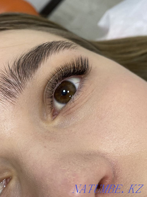 Наращивание, ламинирование ресниц, бровей. Алматы - изображение 1
