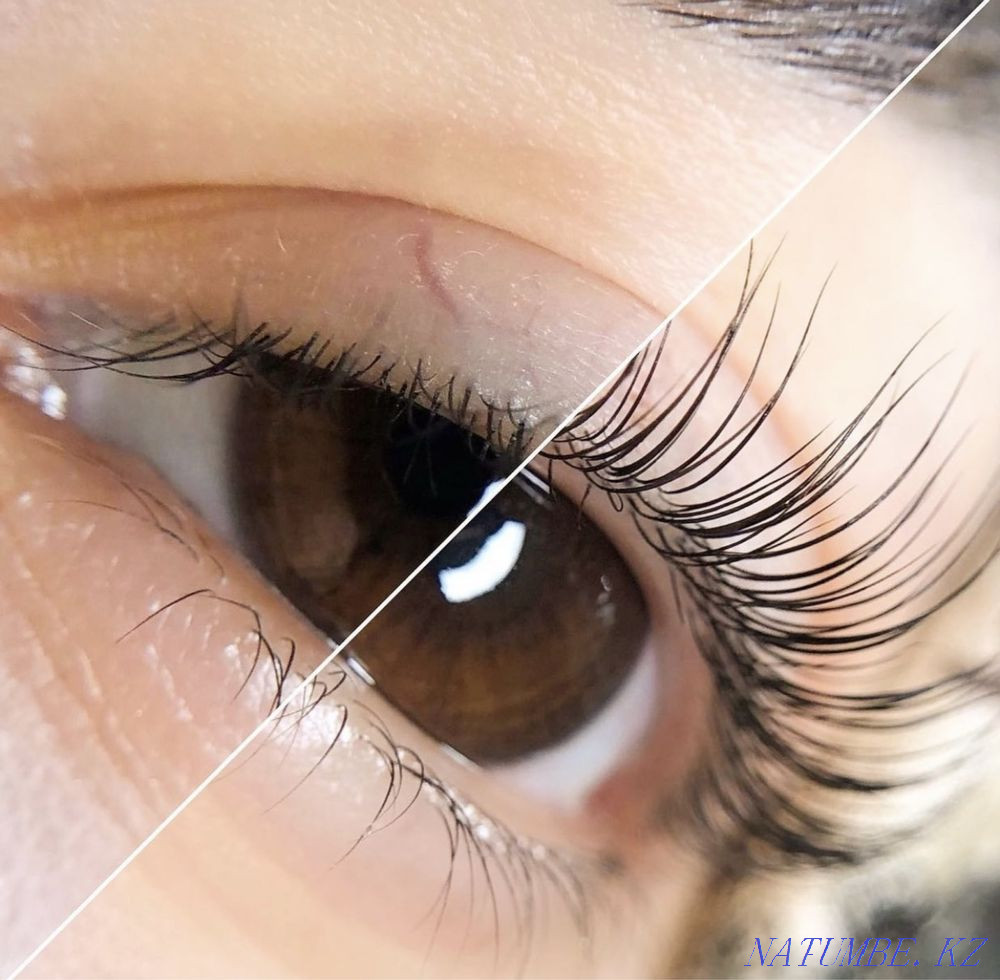 Ламинирование ресниц, ботекс ресниц и бровей Астана - изображение 4