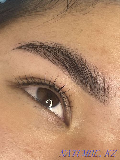 Наращивание рениц от 5000. Ламинирование ресниц 5000. Kaspi red Астана - изображение 3