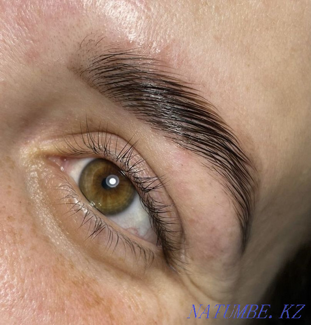 Ламинирование ресниц и бровей , коррекция Актау - изображение 5