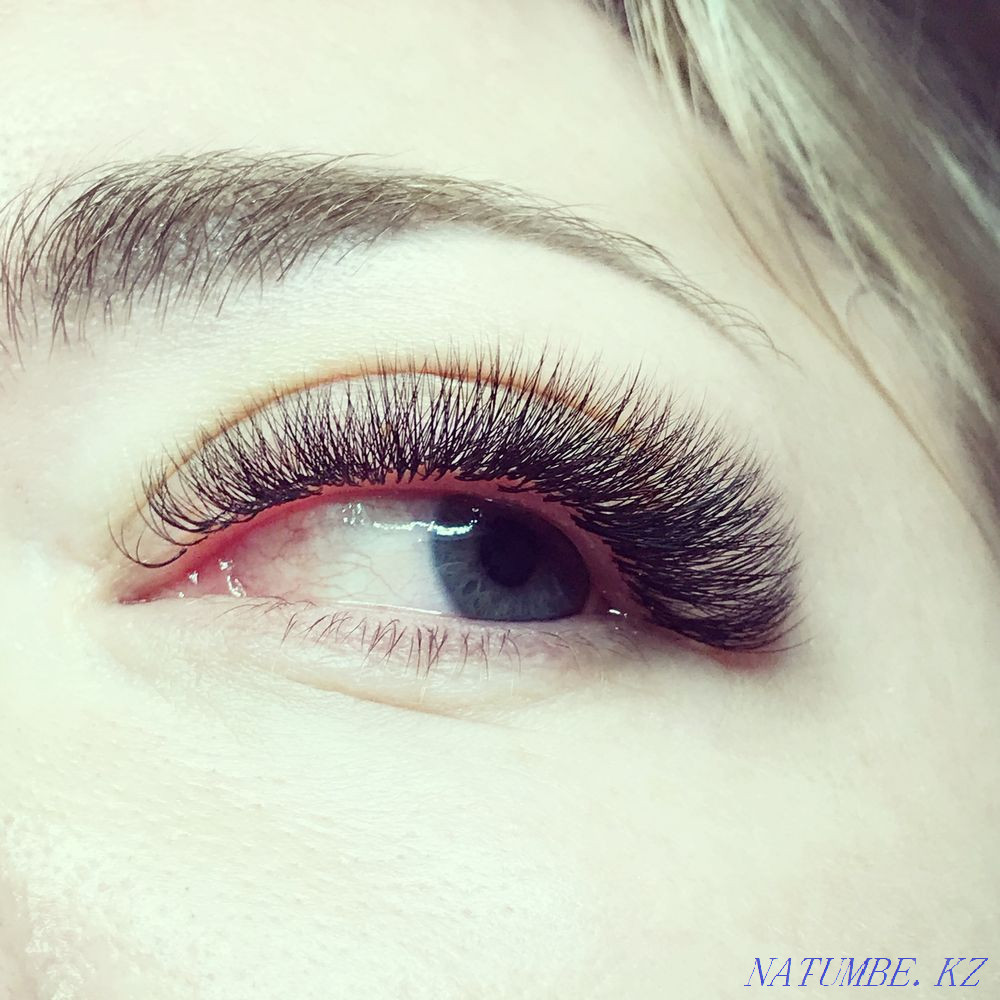 Eyelash extensions and eyebrow correction Rudnyy - photo 7