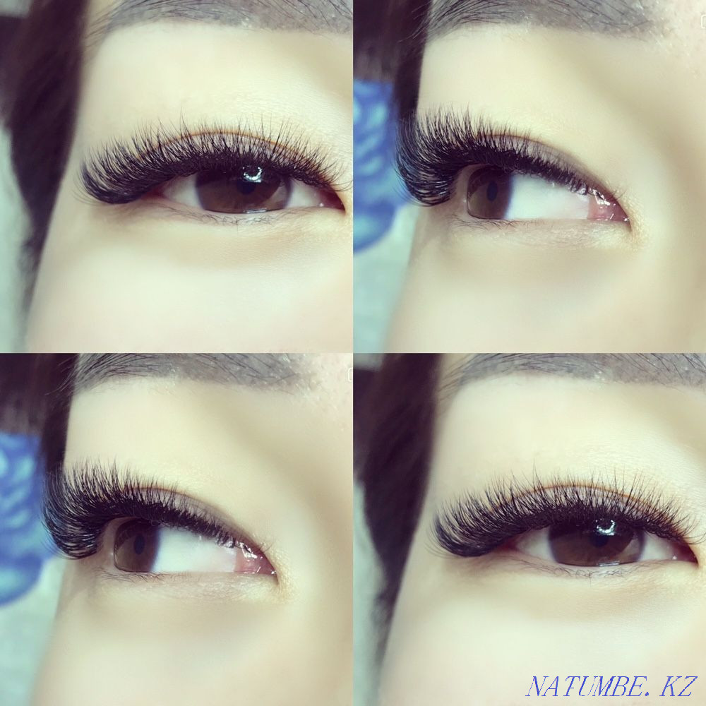 Eyelash extensions and eyebrow correction Rudnyy - photo 3