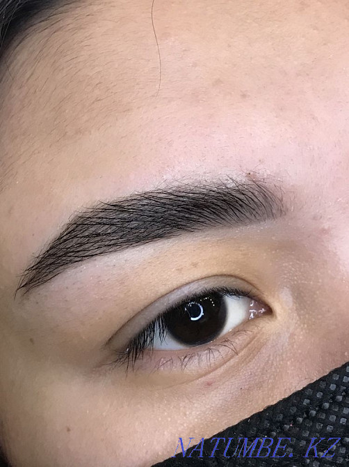 Eyelash extensions and eyebrow correction Rudnyy - photo 6