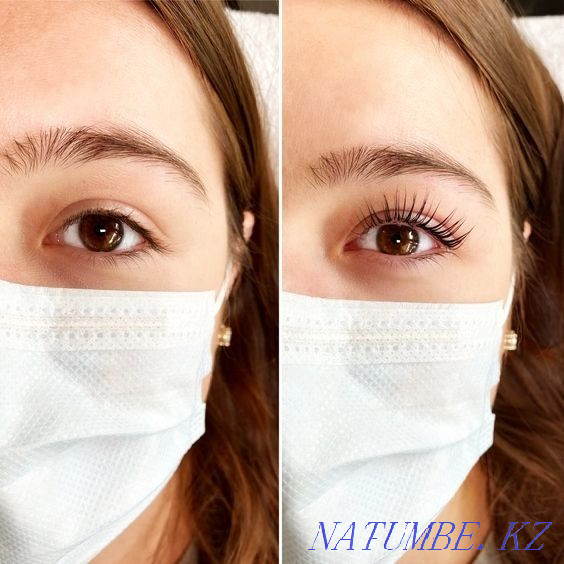 Lamination of eyelashes, Eyebrows 1500tg Kostanay - photo 7