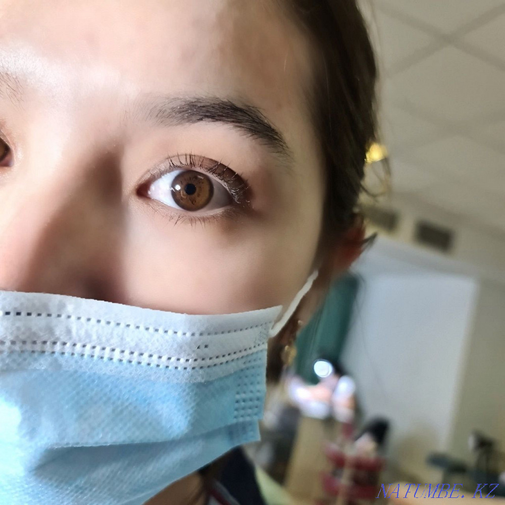 Lamination of eyelashes, Eyebrows 1500tg Kostanay - photo 8