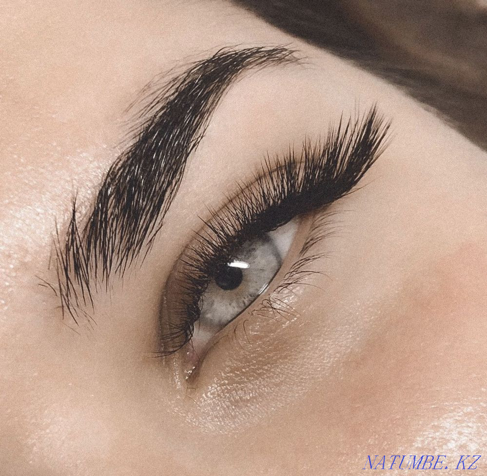 наращивание ресниц прическа макияж Жезказган - изображение 5