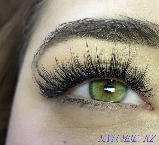 наращивание ресниц прическа макияж Жезказган - изображение 4