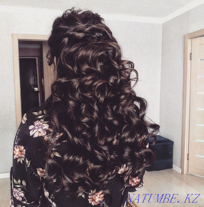 наращивание ресниц прическа макияж Жезказган - изображение 3