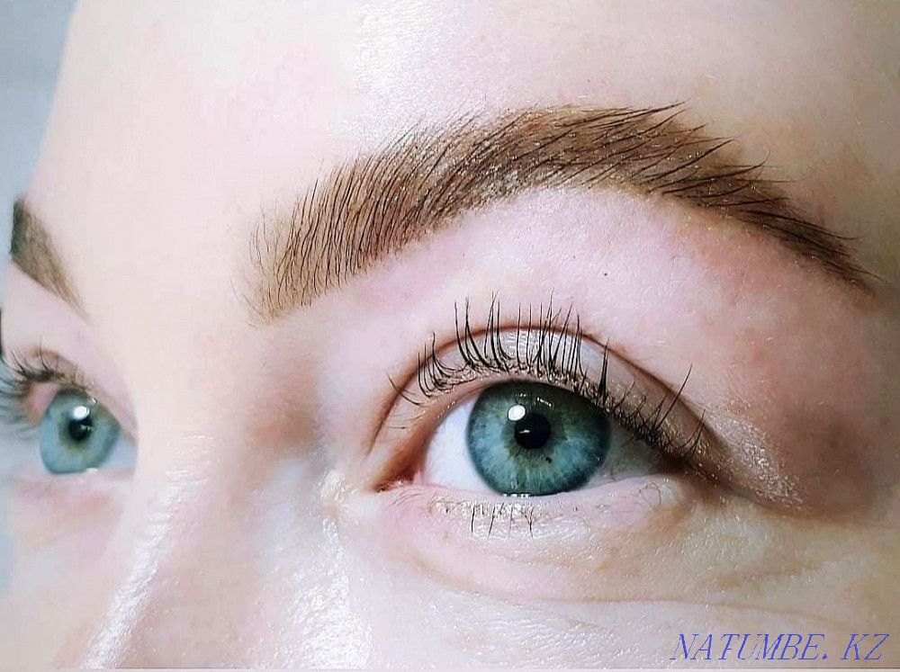 Ламинирование ресниц и бровей. Моделирование бровей. Темиртау - изображение 8