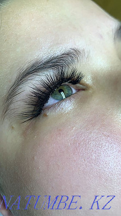 Eyelash extensions 4000-classic and 2D, 5000-volume Almaty - photo 2