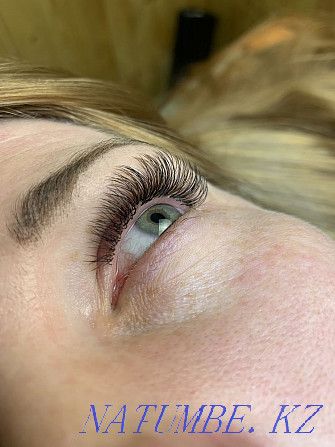 Eyelash extensions 4000-classic and 2D, 5000-volume Almaty - photo 4