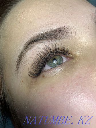 Eyelash extensions 4000-classic and 2D, 5000-volume Almaty - photo 5