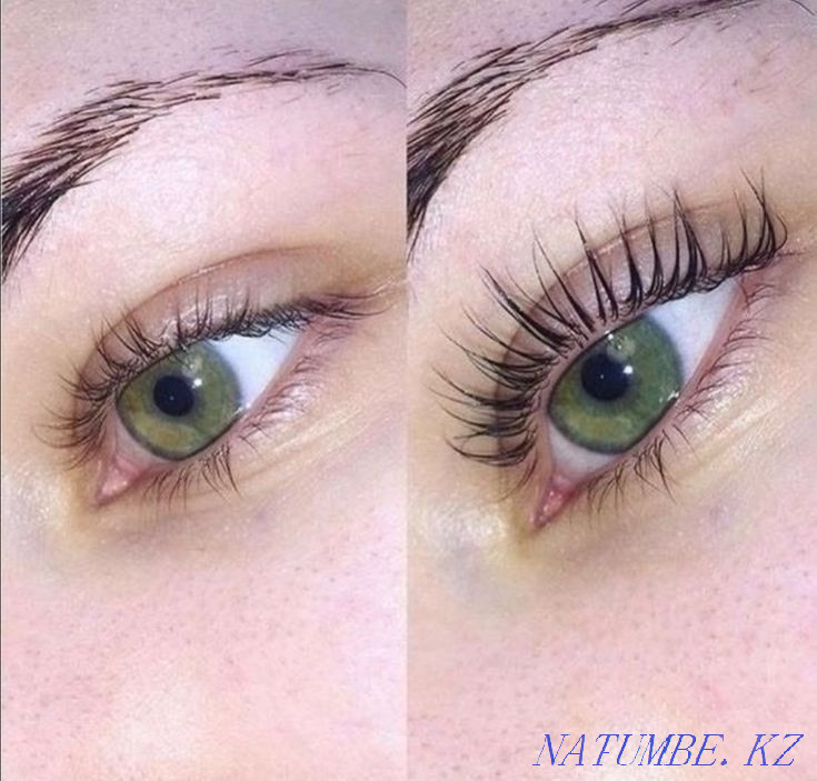 Eyelash lamination with home visit 3500tg. Lamy.eyelashes Kostanay - photo 4