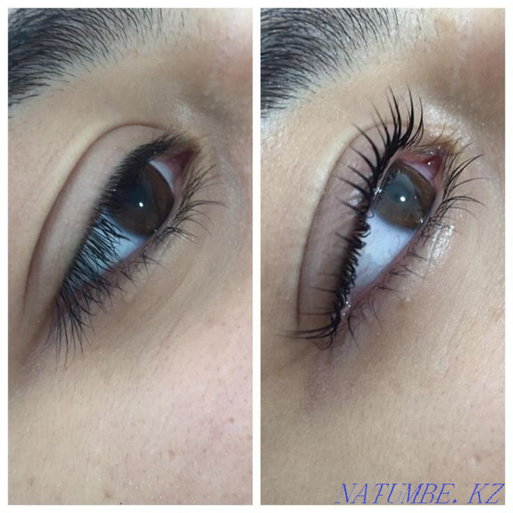 Eyelash lamination with home visit 3500tg. Lamy.eyelashes Kostanay - photo 2