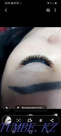 Eyelash extensions of any complexity. And a gel manicure Atyrau - photo 3