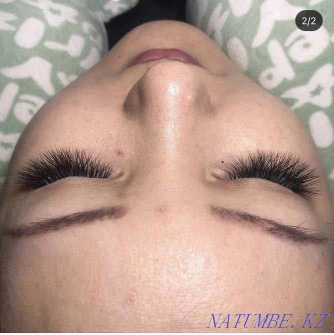 Наращивание ресниц с выездом на дом Алматы - изображение 2
