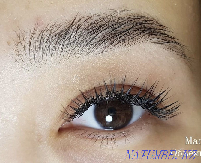 eyelash extensions and lamy eyebrows Almaty - photo 6