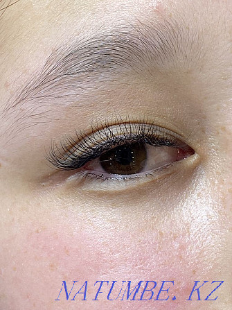 eyelash extensions and lamy eyebrows Almaty - photo 3