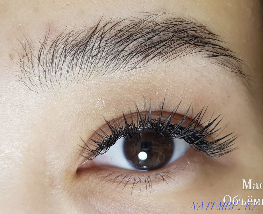 eyelash extensions and lamy eyebrows Almaty - photo 6