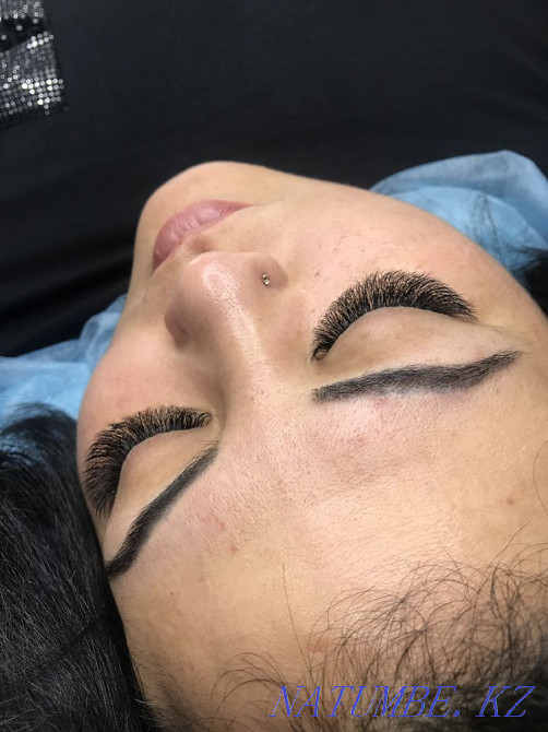 Eyelash extensions at home Almaty - photo 6