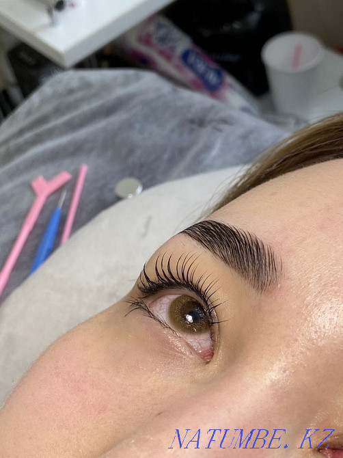 Ламинирование ресниц и бровей Алматы - изображение 2