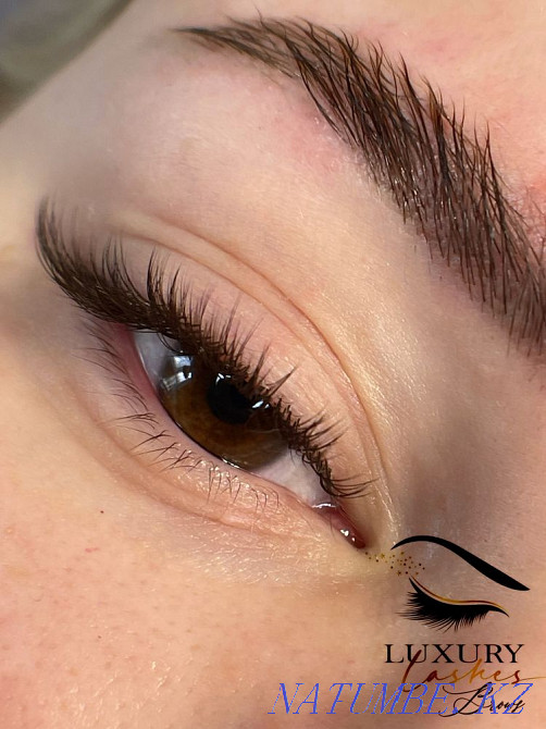 Наращивание ресниц/ перманентный макияж / ламинирование ресниц и бр Алматы - изображение 6